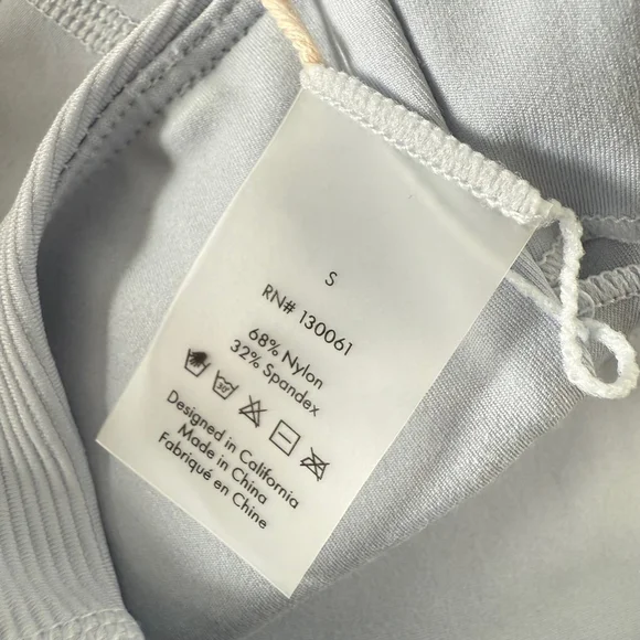 Women's L*SPACE Active Mercer Bra Top Size S Blue $99 MSRP - Picture 8 of 9